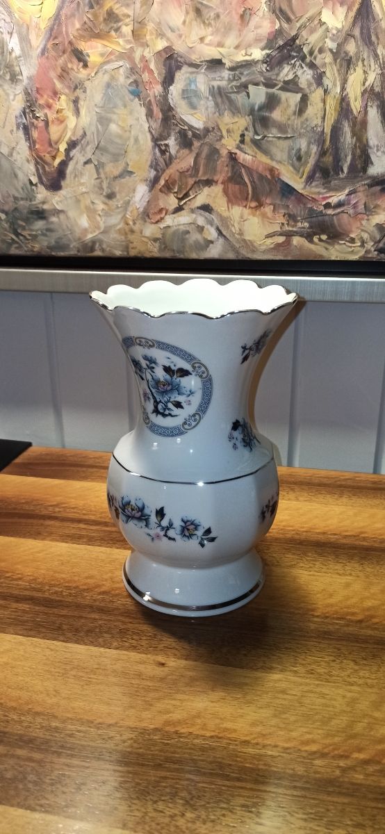 Jarrón Alemán porcelana