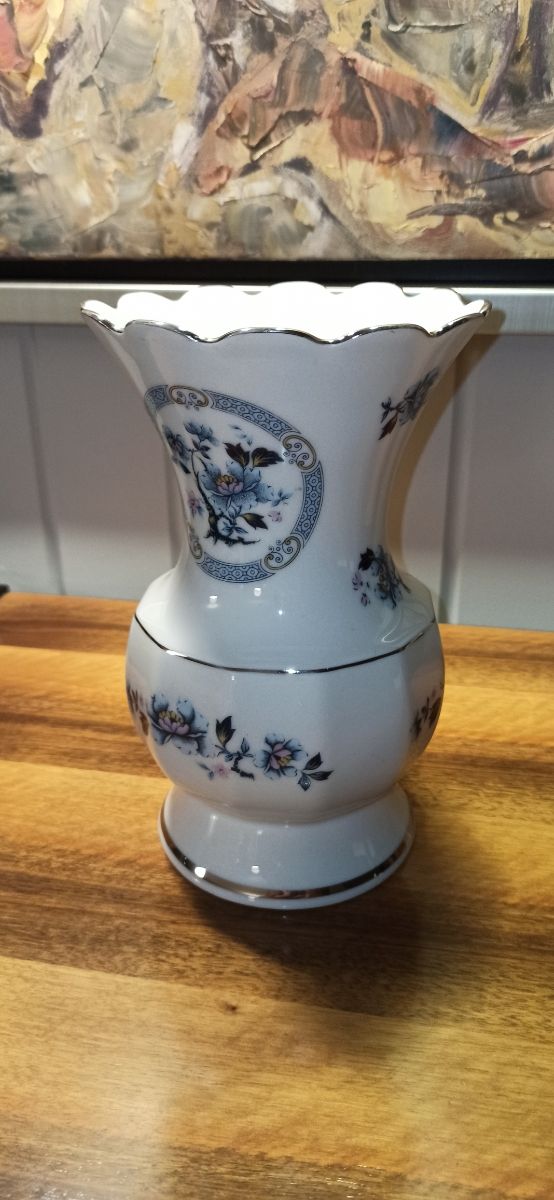 Jarrón Alemán porcelana