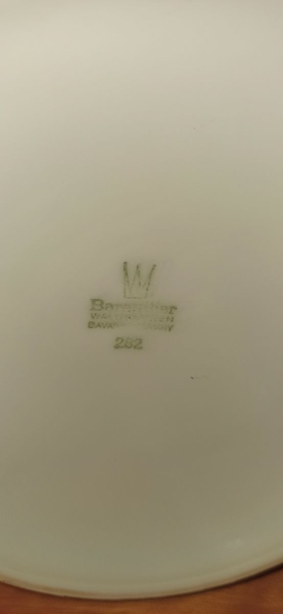 Jarrón Alemán porcelana