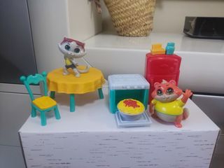 Pack figuras 44 gatos (cocina)