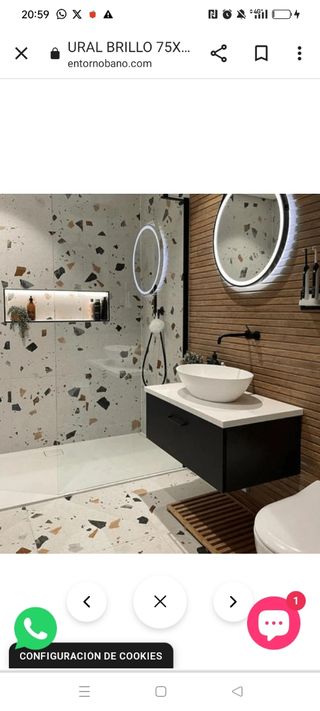 Baldosas imitación terrazo preciosas