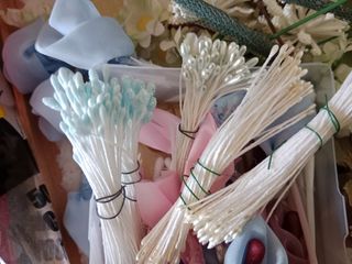 Flores de tela artesanales