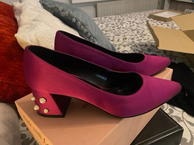 Zapatos ceremonia fucsia