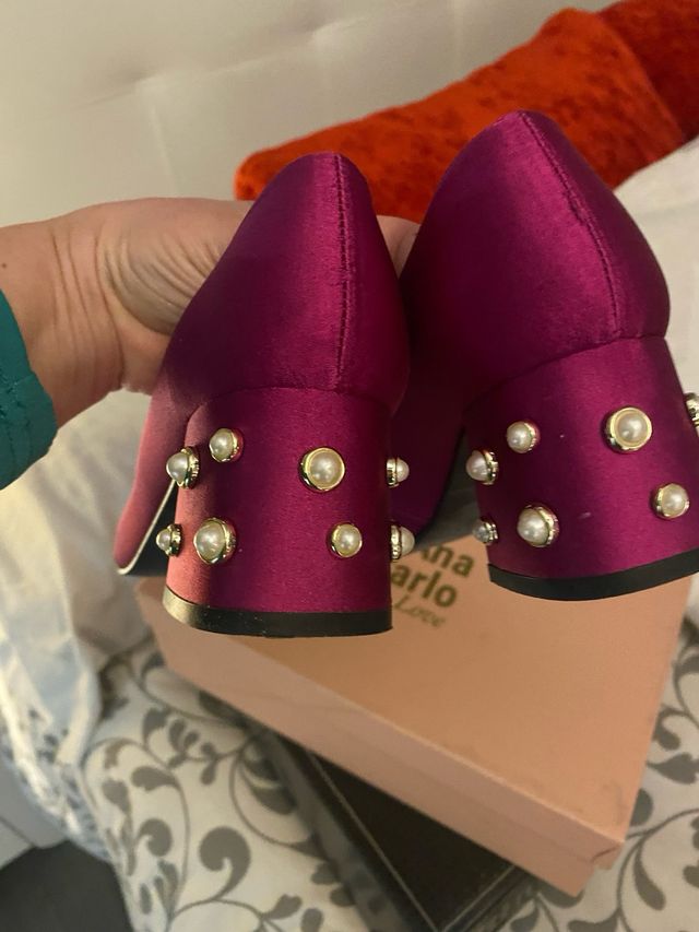 Zapatos ceremonia fucsia