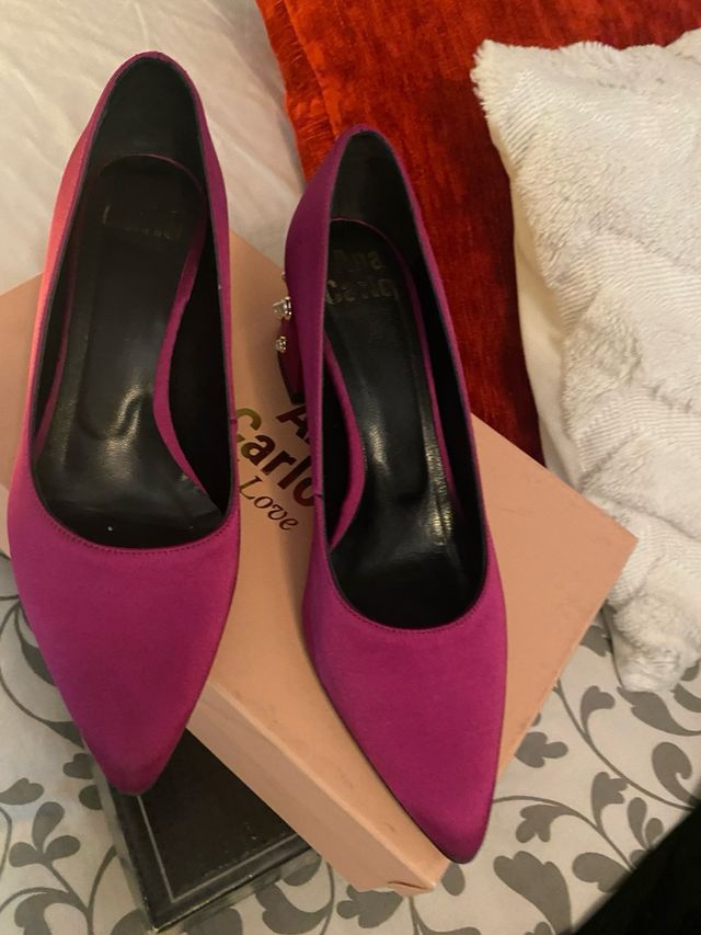 Zapatos ceremonia fucsia