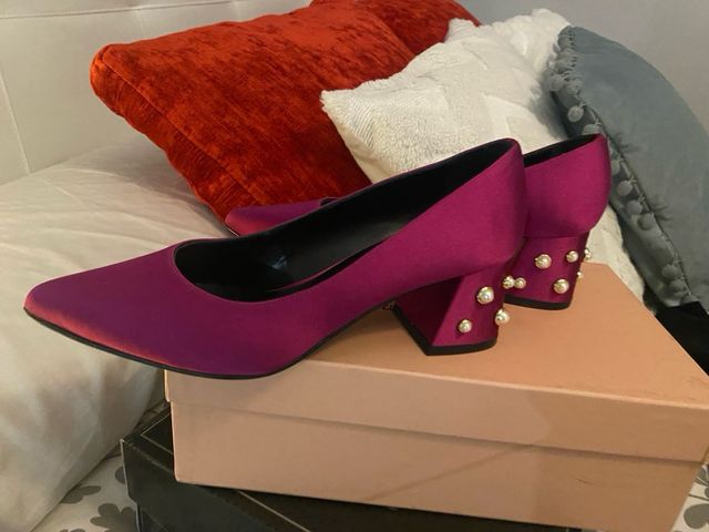 Zapatos ceremonia fucsia