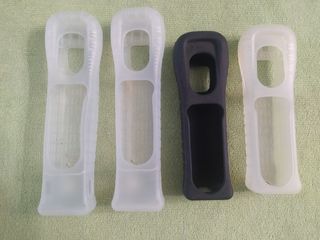 4 fundas de silicona para mandos Wii 