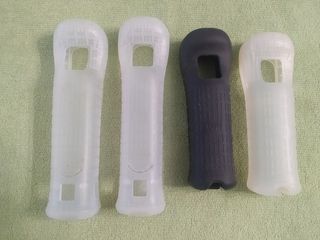 4 fundas de silicona para mandos Wii 