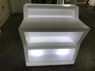 Mobiliario con luz