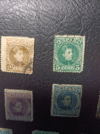LOTE DE SELLOS DE ALFONSO XIII