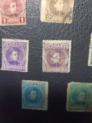 LOTE DE SELLOS DE ALFONSO XIII