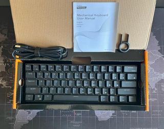 Teclado Inalambrico Mecanico RGB 60%