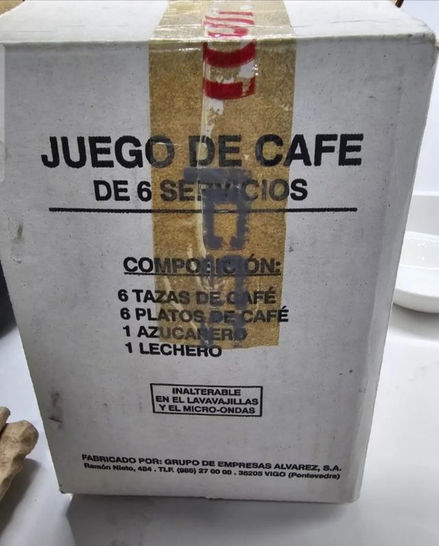 Juego de café