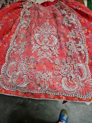 Traje fallera niña