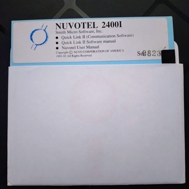 2 disquete 5.25" / diskette 5.25 /floppy disk azul