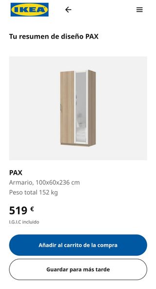 Venta de 2 armarios