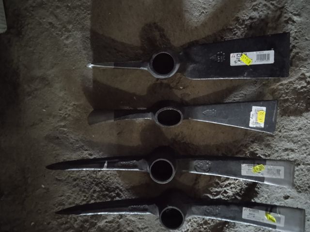 Picos y picayos para huerto