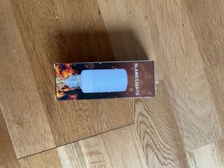 Bombilla efecto llama chimenea