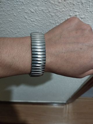Reloj plateado