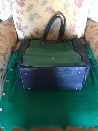 Bolso shopping de piel Purificación García