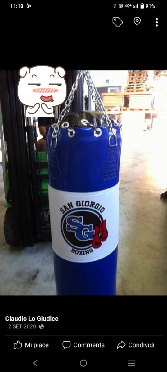 Sacchi da boxe artigianali