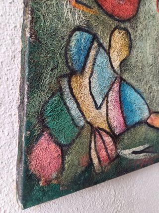 Cuadro pintura abstracta Harry B. Long arte
