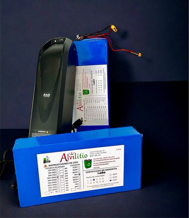 Fabricacion bateria de litio a medida