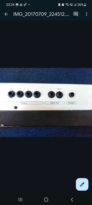 Teclado maestro Oberheim MC 2000