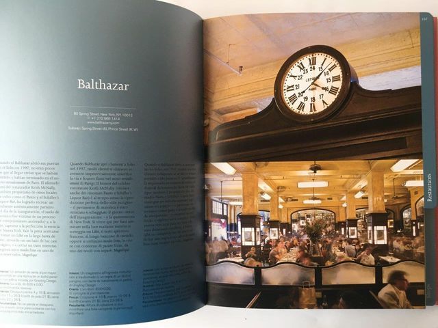 New York. Alberghi, ristoranti e negozi