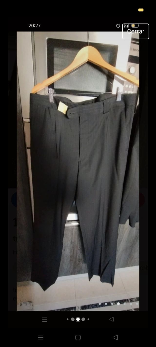 Traje de novio chaqueta y pantalón raya diplomátic