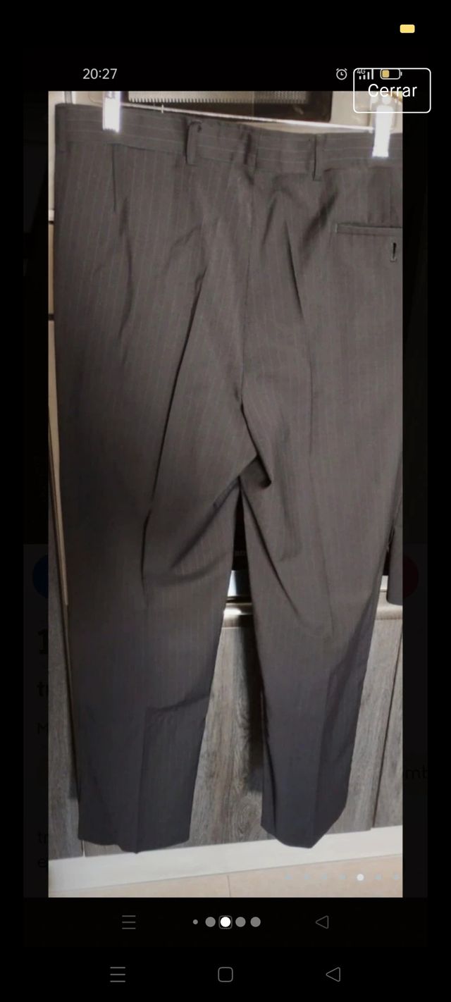 Traje de novio chaqueta y pantalón raya diplomátic