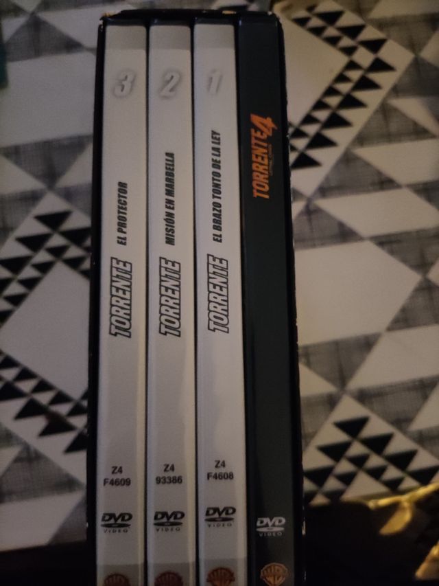 Torrente la saga,4dvds,1,2,3,precintadas