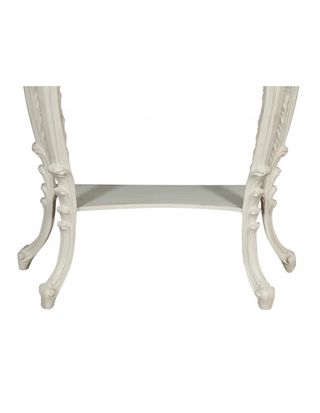 CONSOLLE IN LEGNO FINITURA BIANCA ANTICATA MADE IN