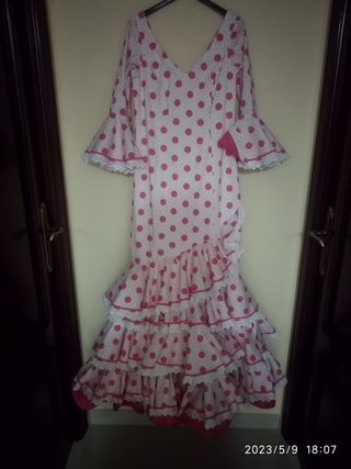 Traje de flamenca ,hecho para mi diceño exclusivo