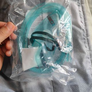 Gima Mascherina Adulti Alto Flusso con Tubo