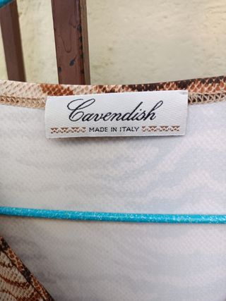 T-shirt donna Cavendish made in Italy