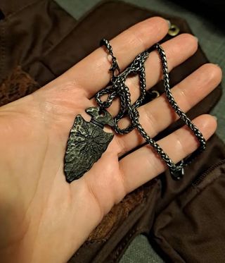 Collana e ciondolo Lancia Vichinga