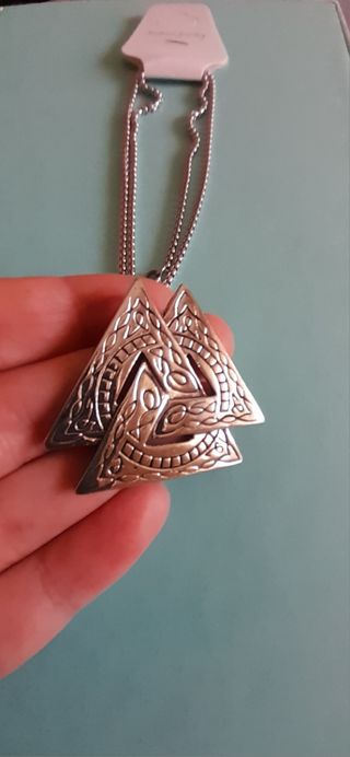 Collana con Logo Vichinga in acciaio 