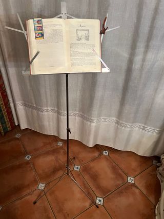 Atril de aluminio ligero