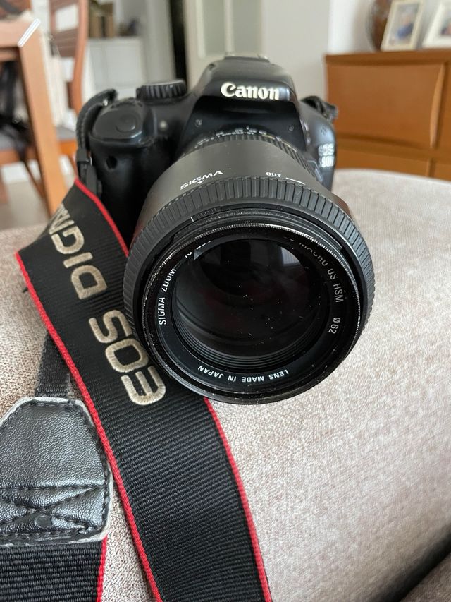 Camara fotos CANON EOS 550D + OBJETIVOS