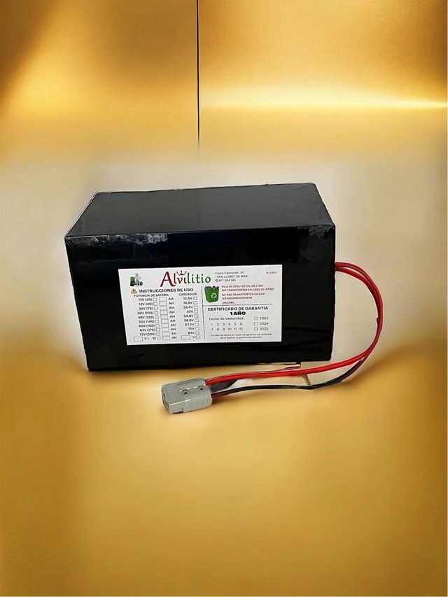 Bateria de litio 72v 20ah