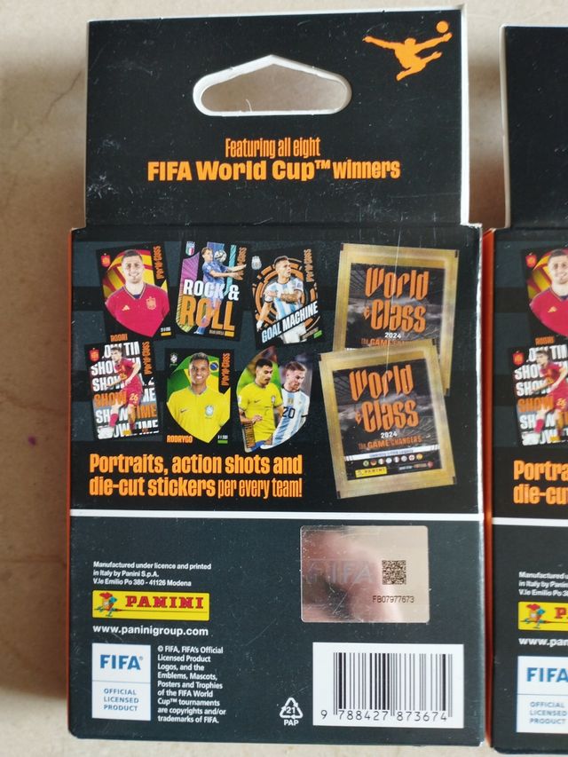 Cromos de la liga de Panini futbol