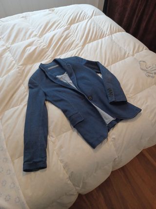 Chaqueta azul entretiempo zara xs