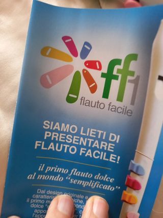 Flauto didattico facile educativo