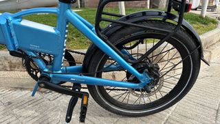 Bicicleta electrica plegable