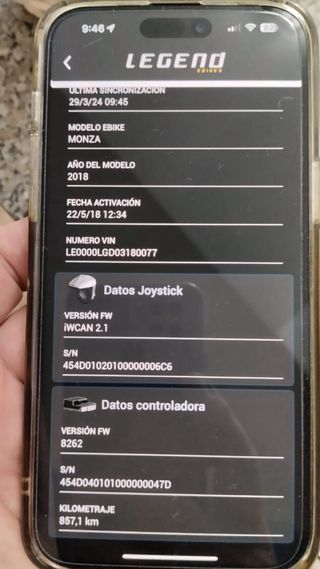 Bicicleta electrica plegable