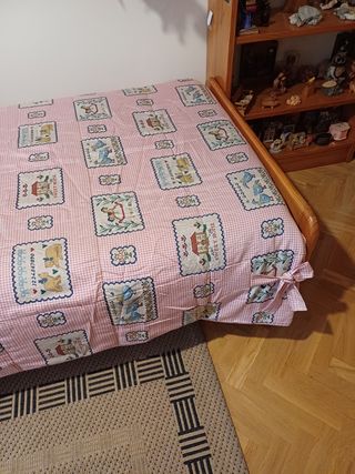 Edredón y cortinas a juego