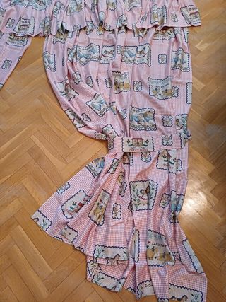 Edredón y cortinas a juego