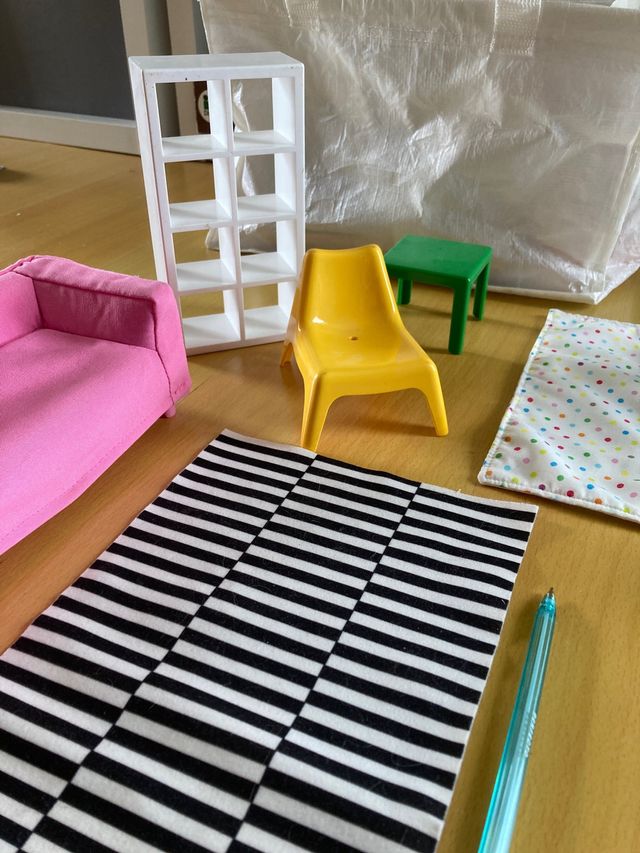 Conjunto muebles juguete Ikea