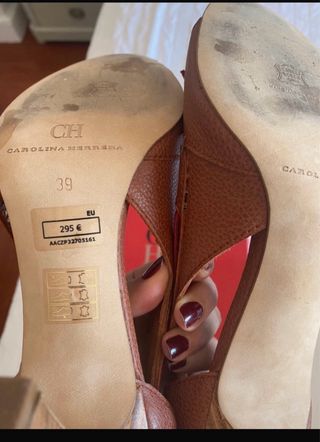 Zapatos tacon mujer Carolina Herrera 39